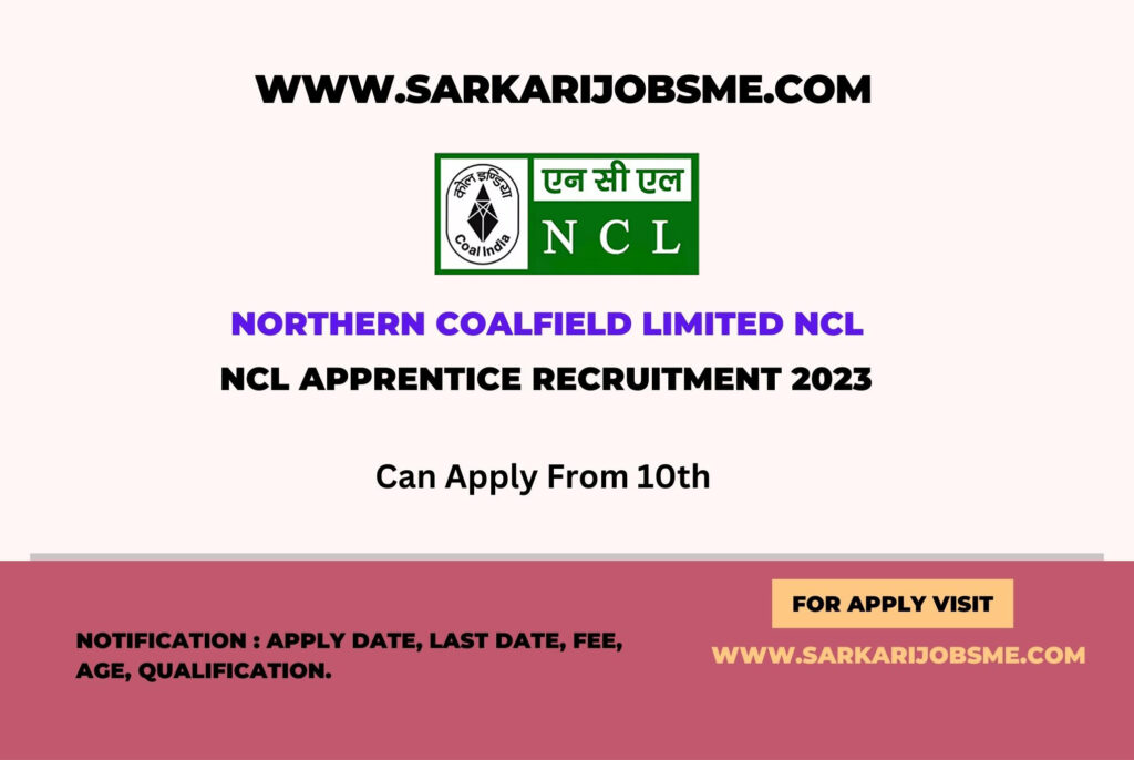 NCL Apprentice Recruitment 2023