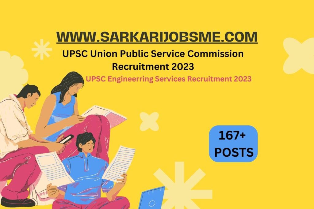 UPSC Engineerring Services Recruitment 2023 UPSC Engineerring Services Online From 2023