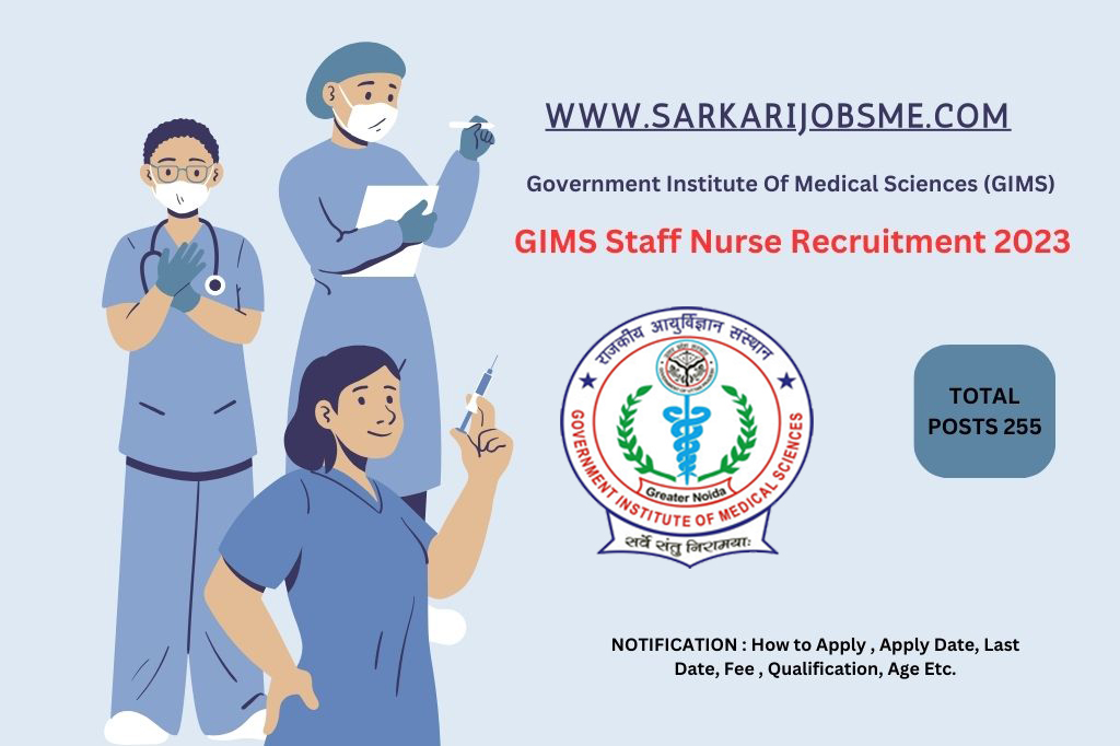 GIMS Staff Nurse Recruitment 2023