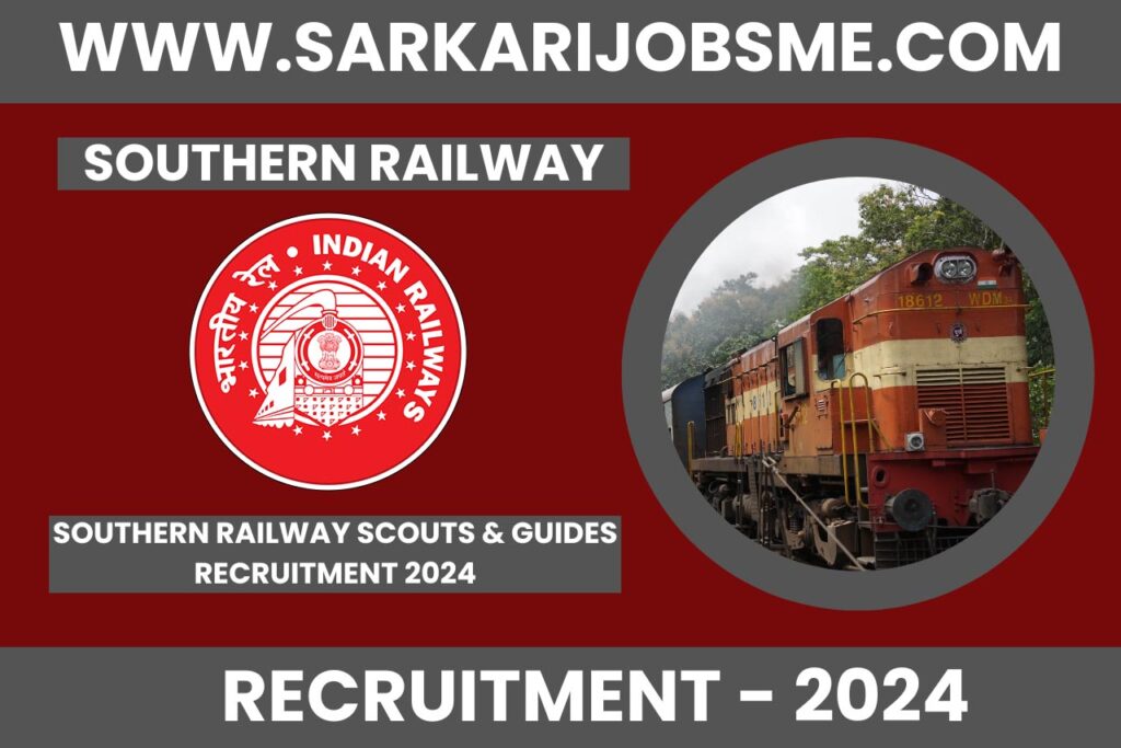 Southern Railway Scouts & Guides Online Form 2024